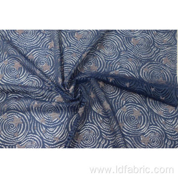 Nylon Metallic Spandex Night Sky Lace Fabric